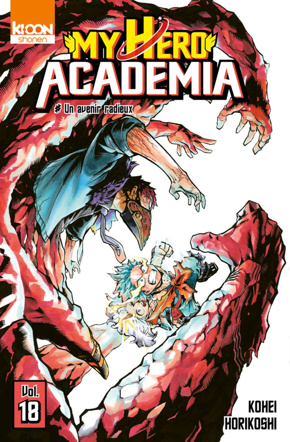 Manga - My Hero Academia Tome 18