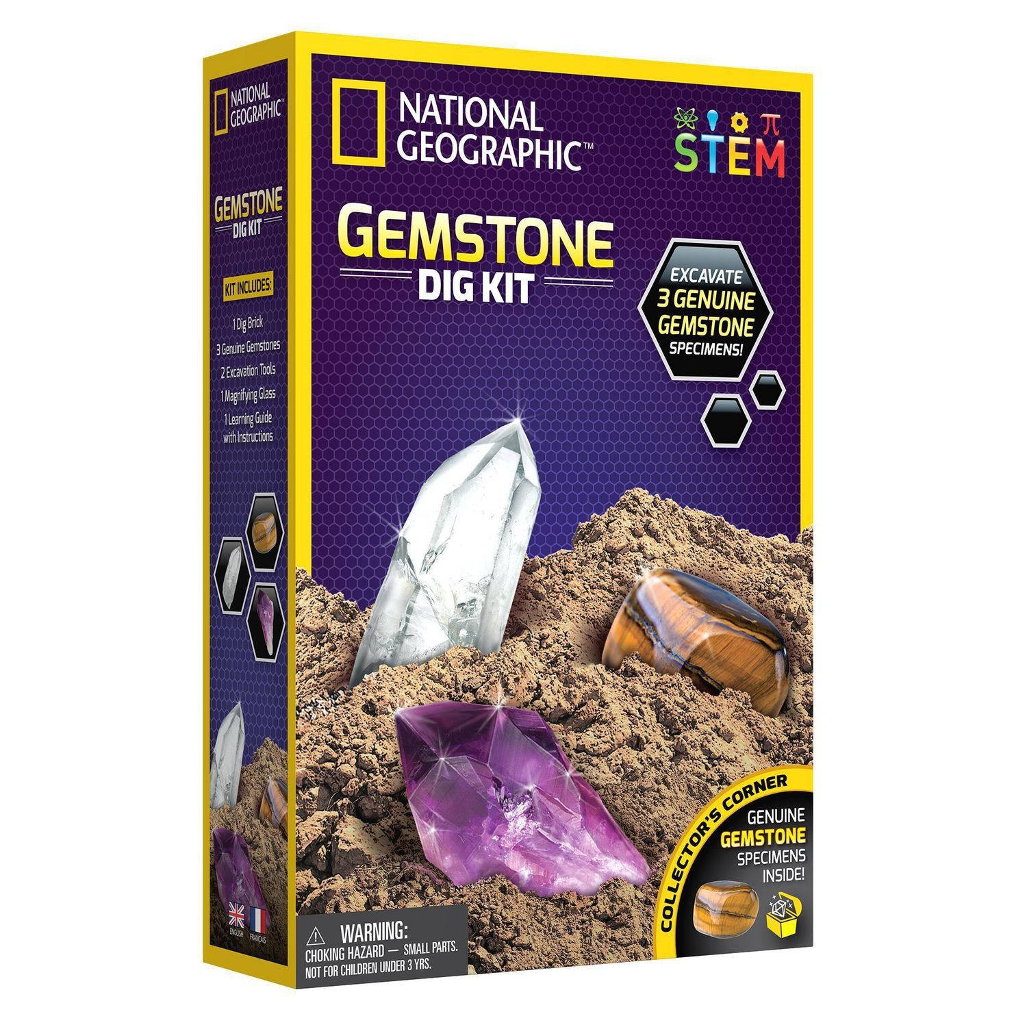 National Geographic - Kit de fouille pierres précieuses
