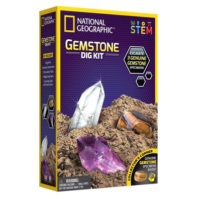 National Geographic - Kit de fouille pierres précieuses
