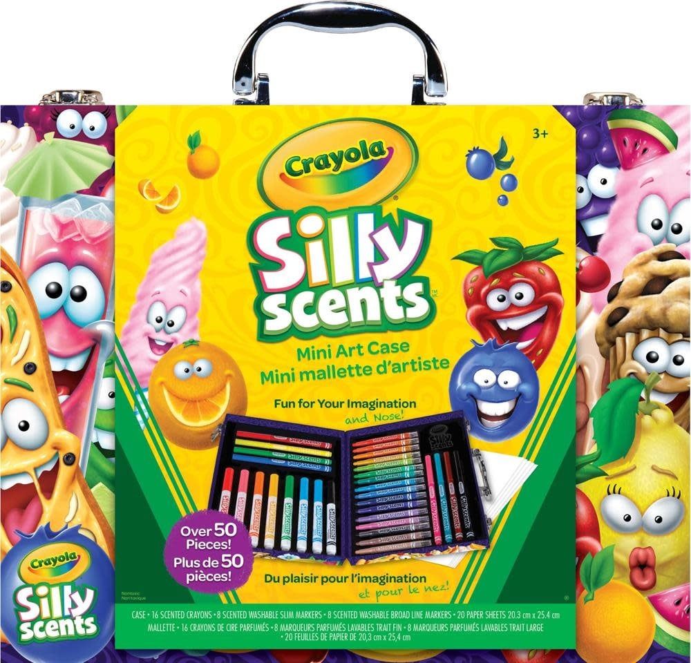 Crayola - Silly Scents - Mini mallette d'artiste