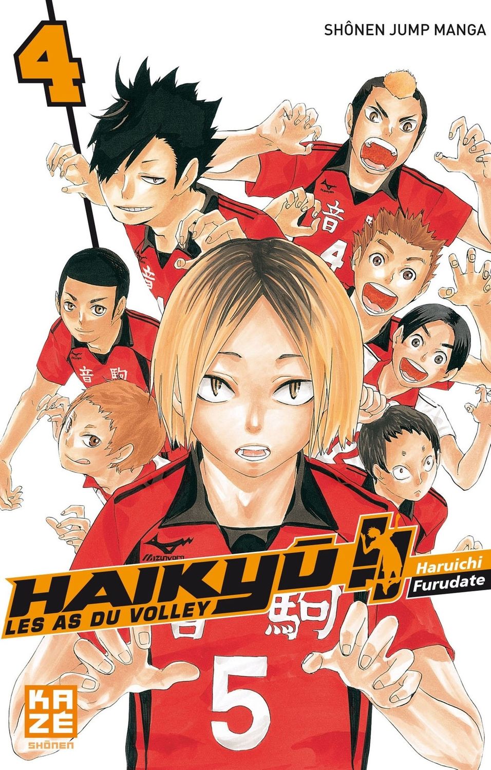 Manga - Haikyu Tome 04