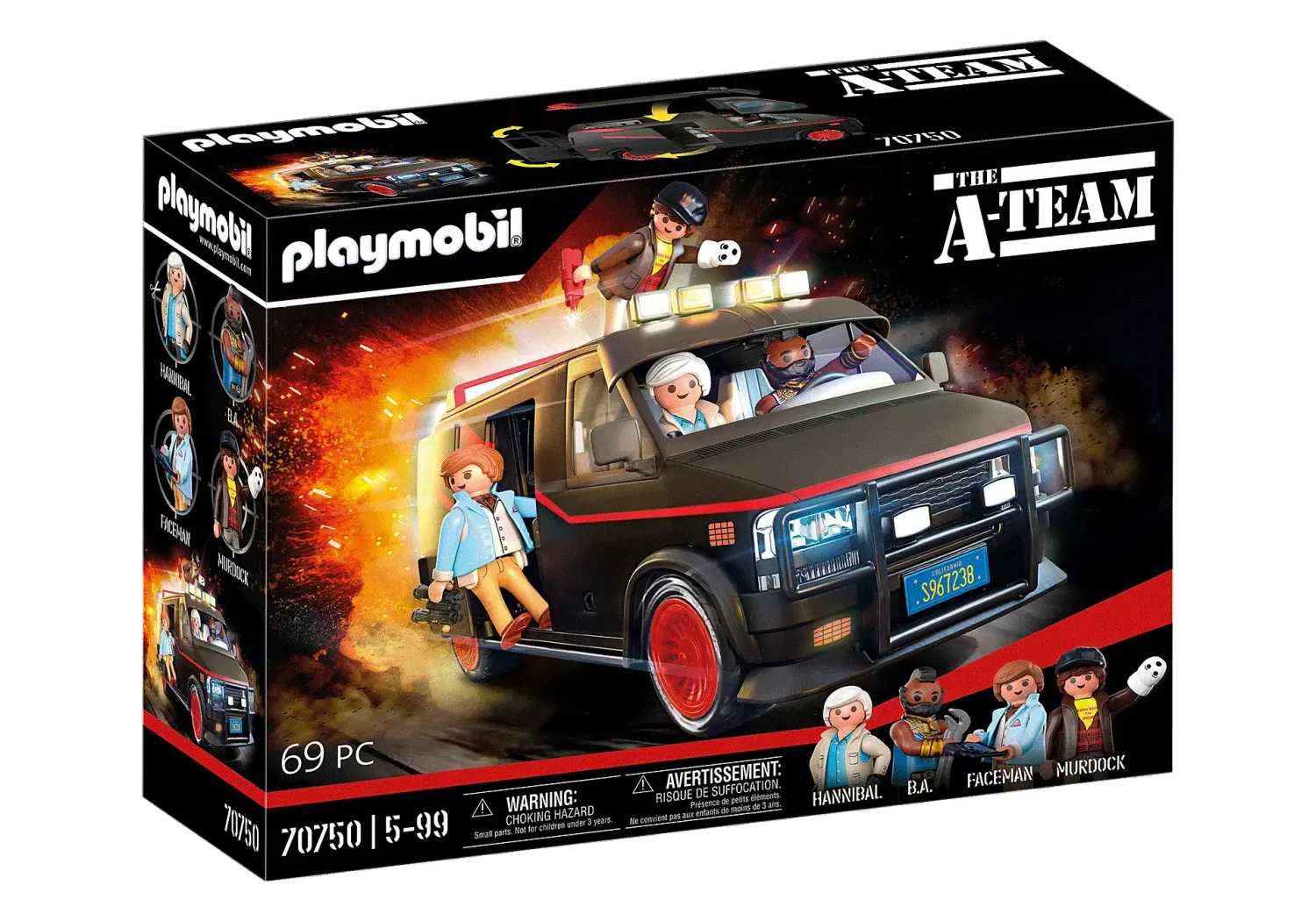 Playmobil 70750 - Le Fourgon de l'Agence tous risques