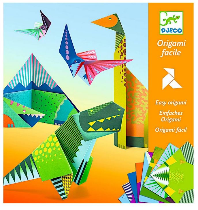 Djeco Origami niveau 2 dinosaures