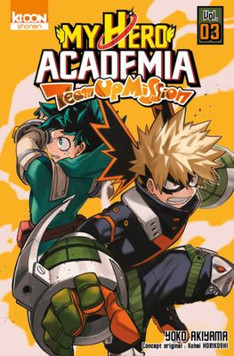 Manga - My Hero Academia - Team Up Mission Tome 03