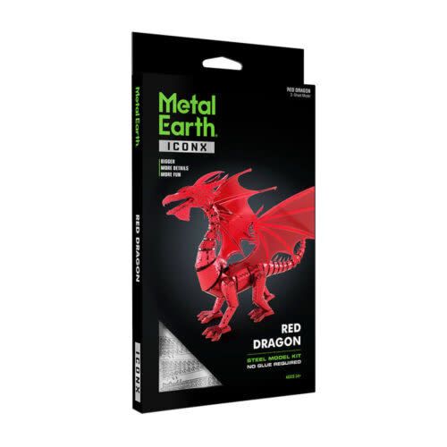 Metal Earth Premium - Dragon Rouge