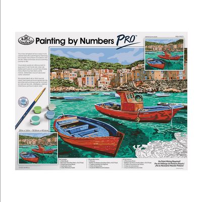 Royal &amp; Langnickel - Painting by Numbers Pro - Crepuscolo in Laguna