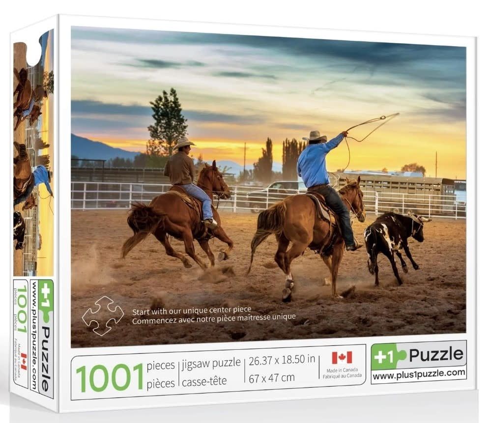 Plus1Puzzle 1001 - Prise du veau au lasso