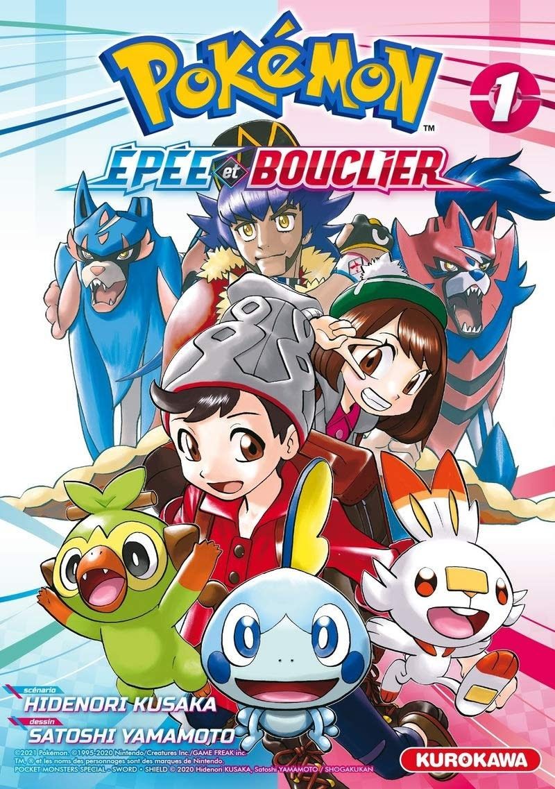 Manga - Pokemon Épée et Bouclier Tome 01