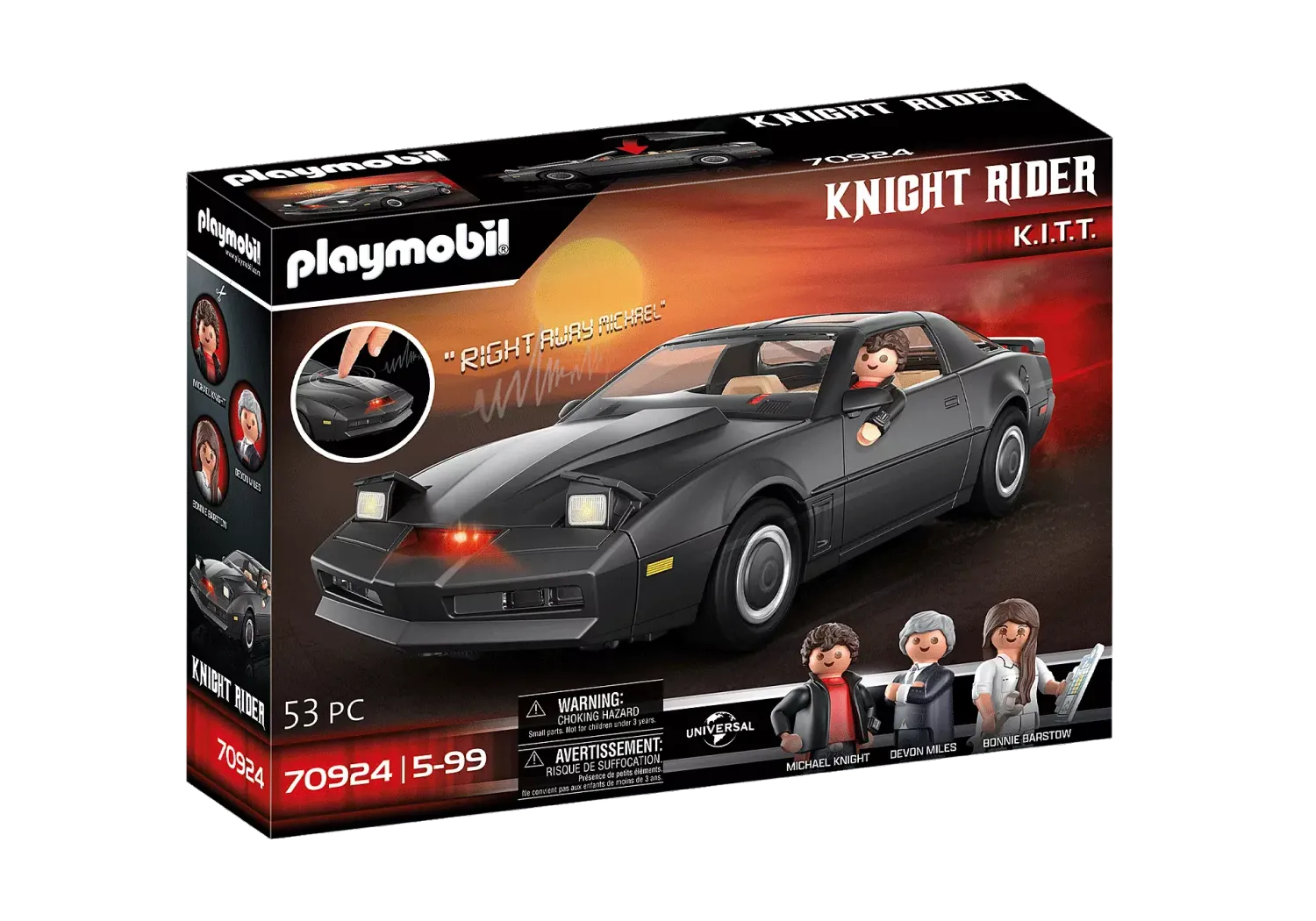 Playmobil 70924 - Knight Rider - K.I.T.T.