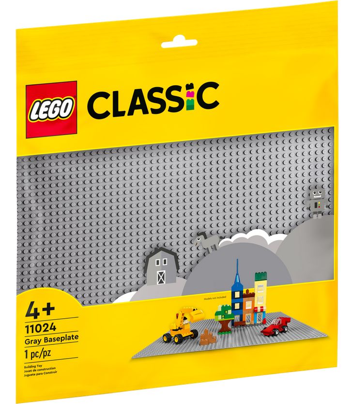 Lego 11024 Classic - Plaque de base grise