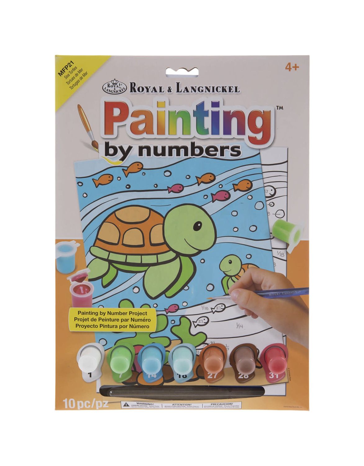 Royal &amp; Langnickel – Painting by Numbers My First - Tortues de mer