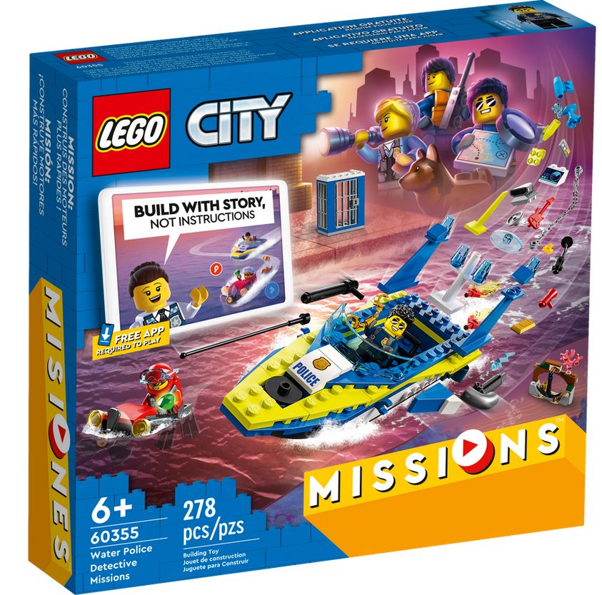 *****Lego 60355 City - Les missions d'enquête de la police aquatique