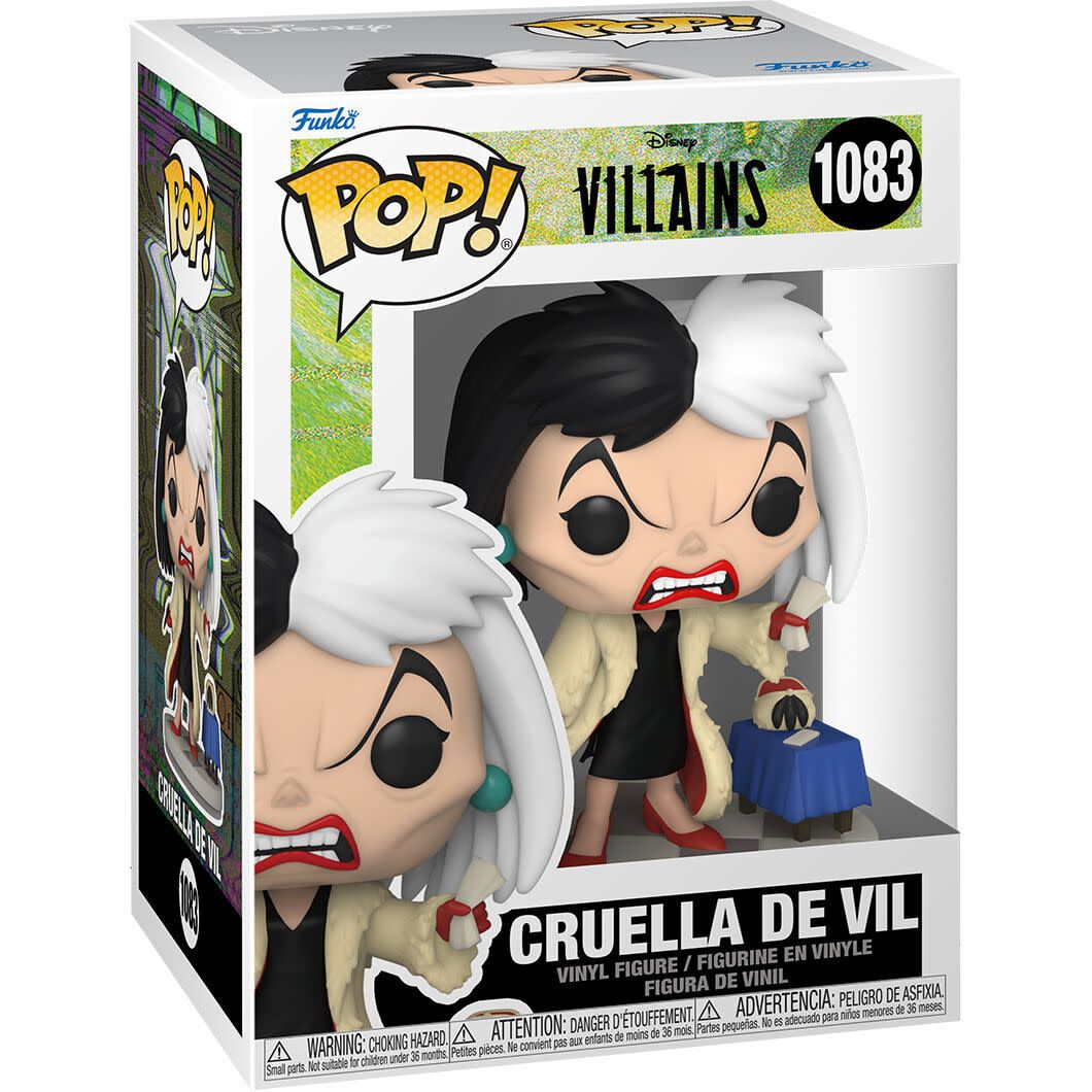 Pop! Villains 1083 - Cruella de Vil