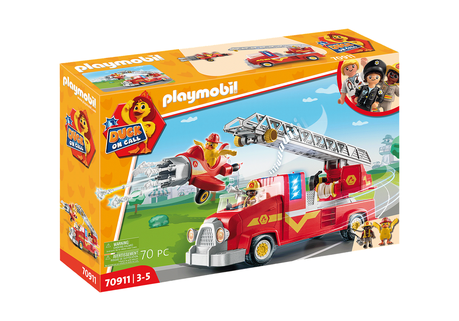 *****Playmobil 70911 - Duck on Call - Camion de pompier