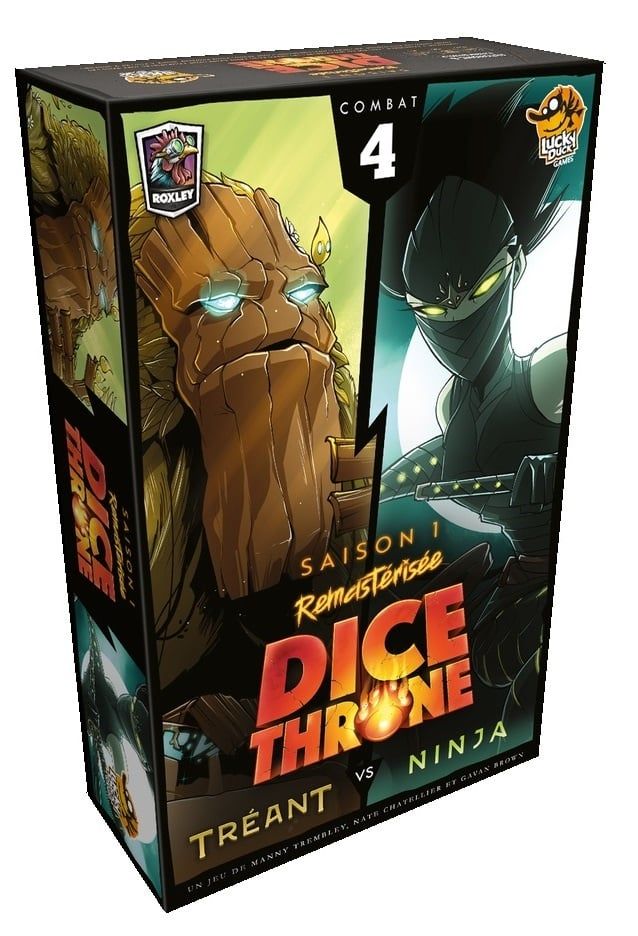 Dice Throne Saison 1 - Combat 4 : Tréant VS Ninja (FR)