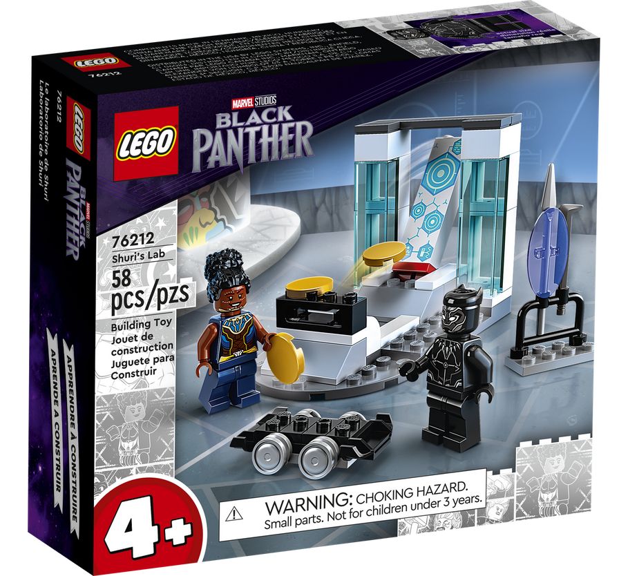 *****Lego 76212 Black Panther - Le laboratoire de Shuri