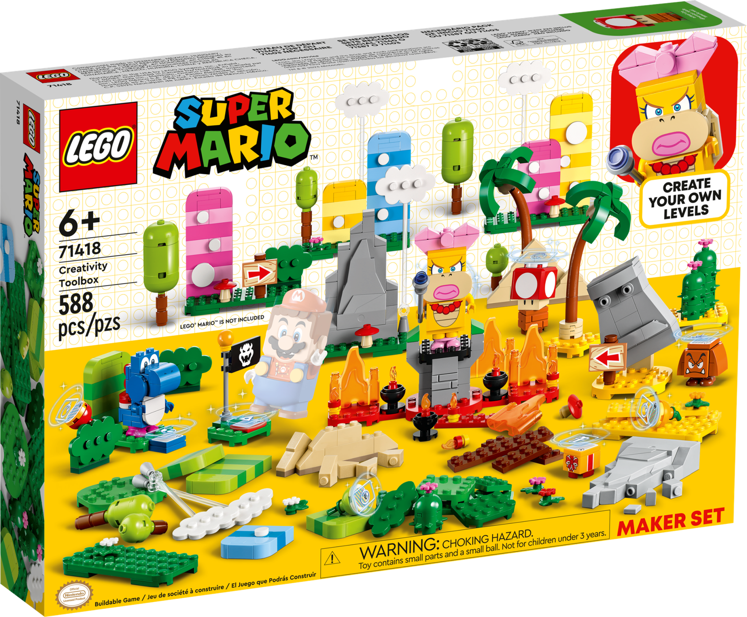 *****Lego 71418 Super Mario - Ensemble La boîte à outils créative
