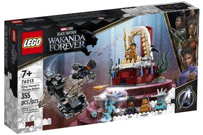 *****Lego 76213 Black Panther - La salle du trône du roi Namor