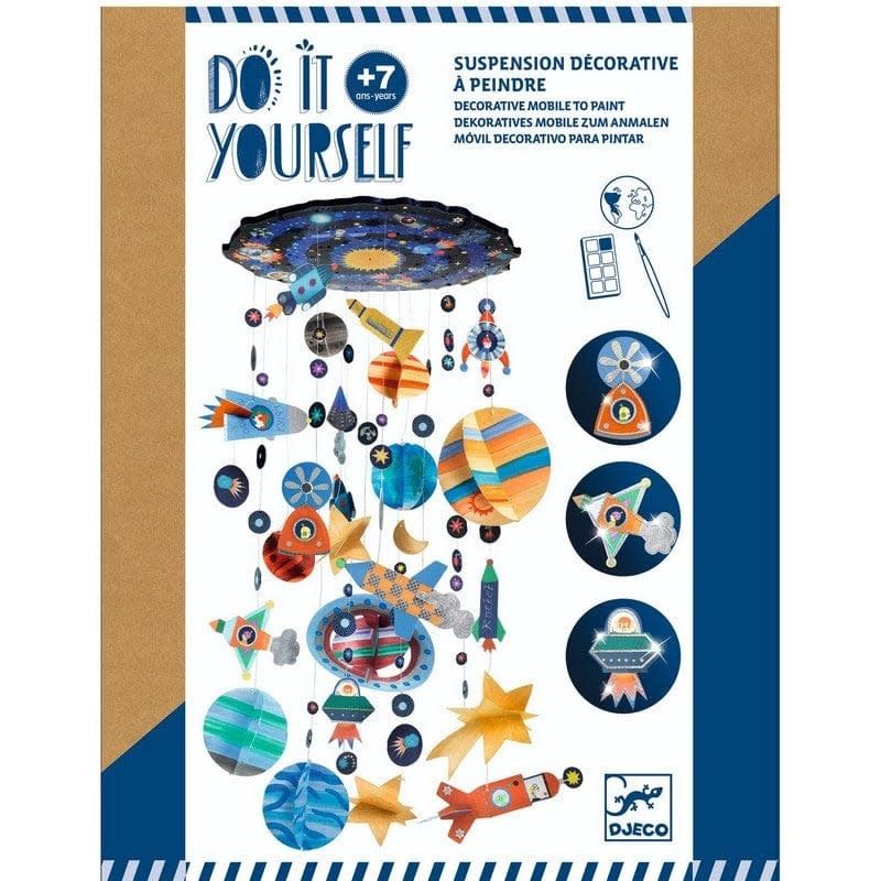 *****Do it Yourself Suspension décorative à peindre système solaire