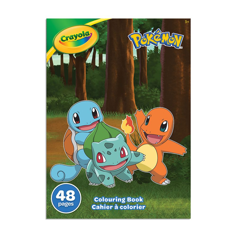 Crayola - Pokemon - Cahier à colorier - 48 pages