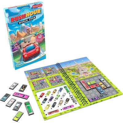 ThinkFun – Rush Hour - Magnetic Travel Puzzle (ML)