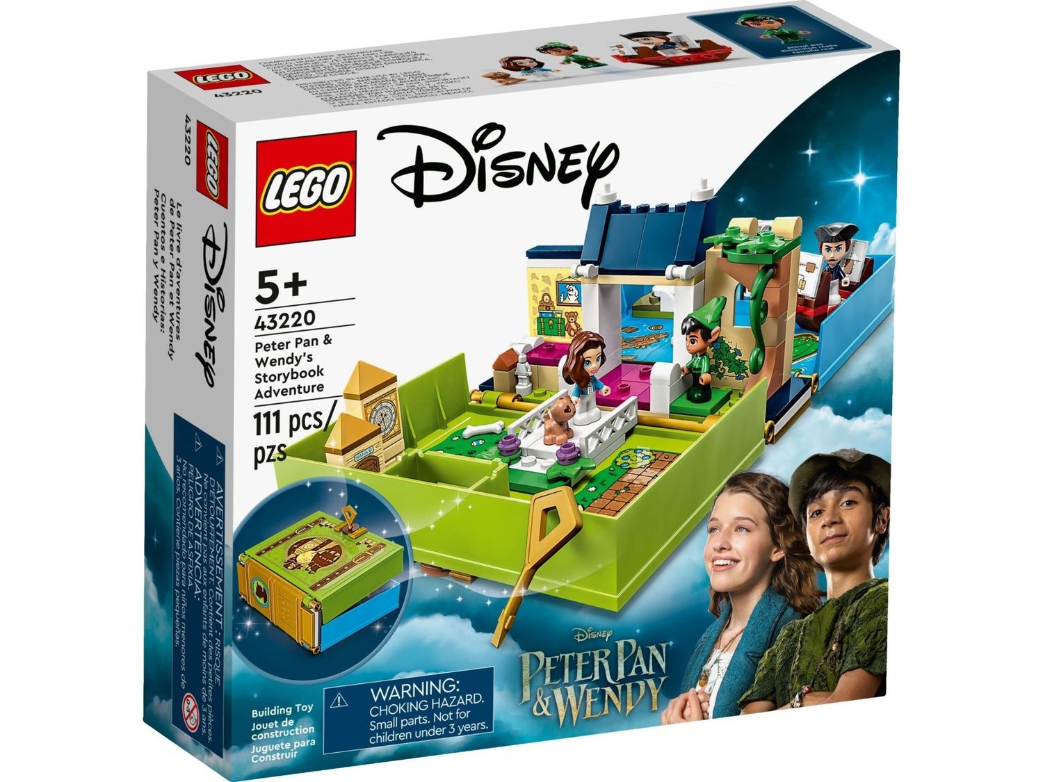 ***** Lego 43220 Disney - Le livre d’aventures de Peter Pan et Wendy