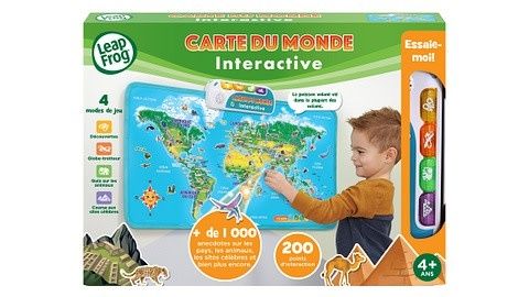 LeapFrog - Carte du monde interactive