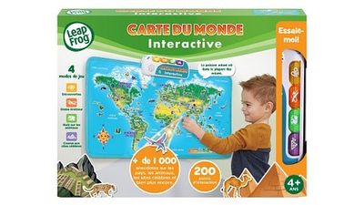 LeapFrog - Carte du monde interactive