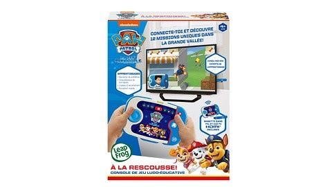 LeapFrog La Pat Patrouille console de jeu Ludo-éducative à la rescousse!