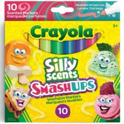 Crayola Silly Scents Smash Up Marqueurs trait large