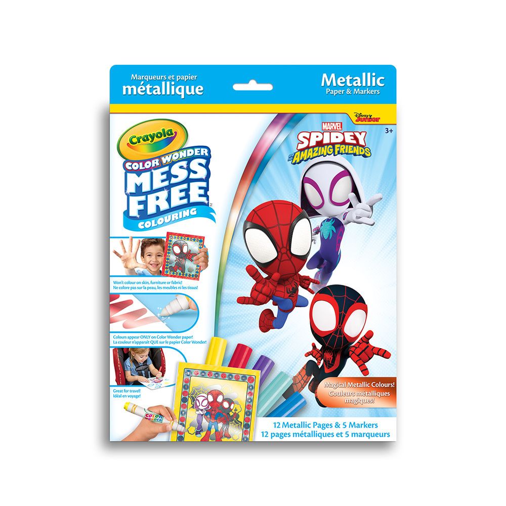 Crayola - Color Wonder ensemble Spidey et ses amis