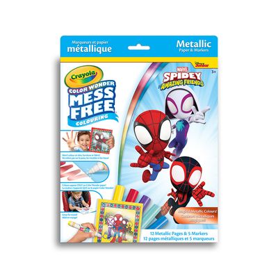 Crayola - Color Wonder ensemble Spidey et ses amis