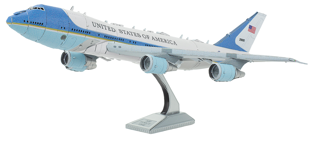 Metal Earth Air Force One, 2.75 feu.