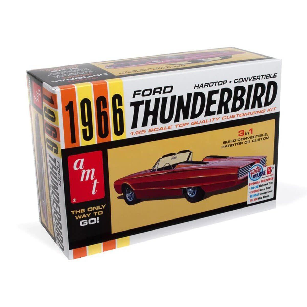 AMT - 1966 Ford Thunderbird Convertible Hardtop