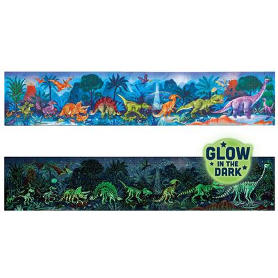 Hape Puzzle 210 pcs les dinosaures  brille dans le noir