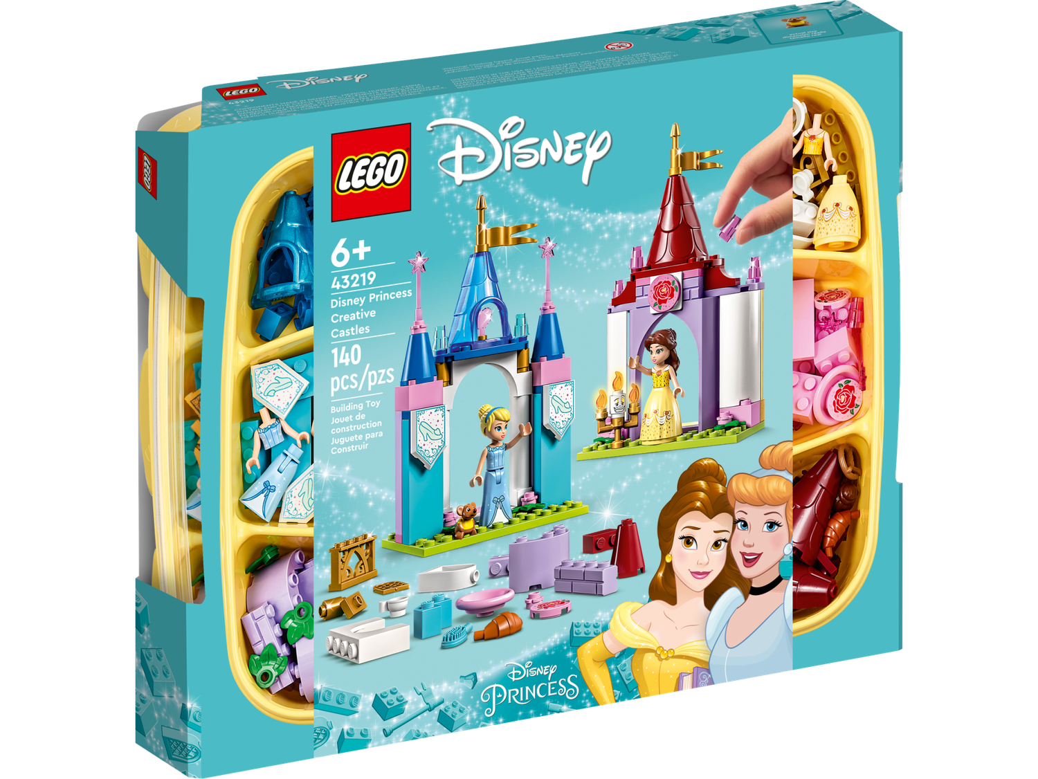 *****Lego 43219 Disney - Les châteaux créatifs Disney Princess