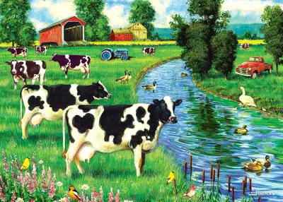 Cobble Hill 35 - Cow Stream (Tray)