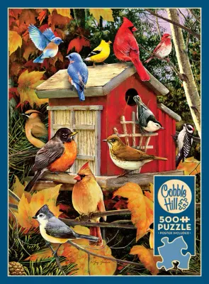 Cobble Hill 500 - Fall Birdhouse