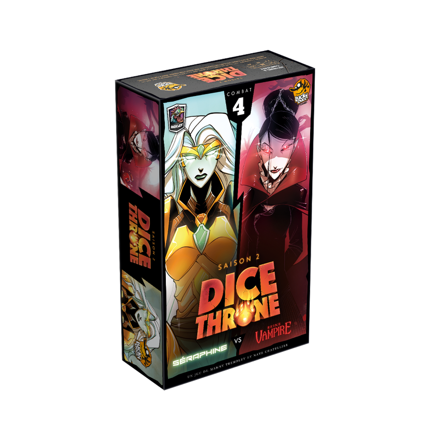Dice Throne Saison 2 - Combat 4 : Séraphine VS Reine Vampire