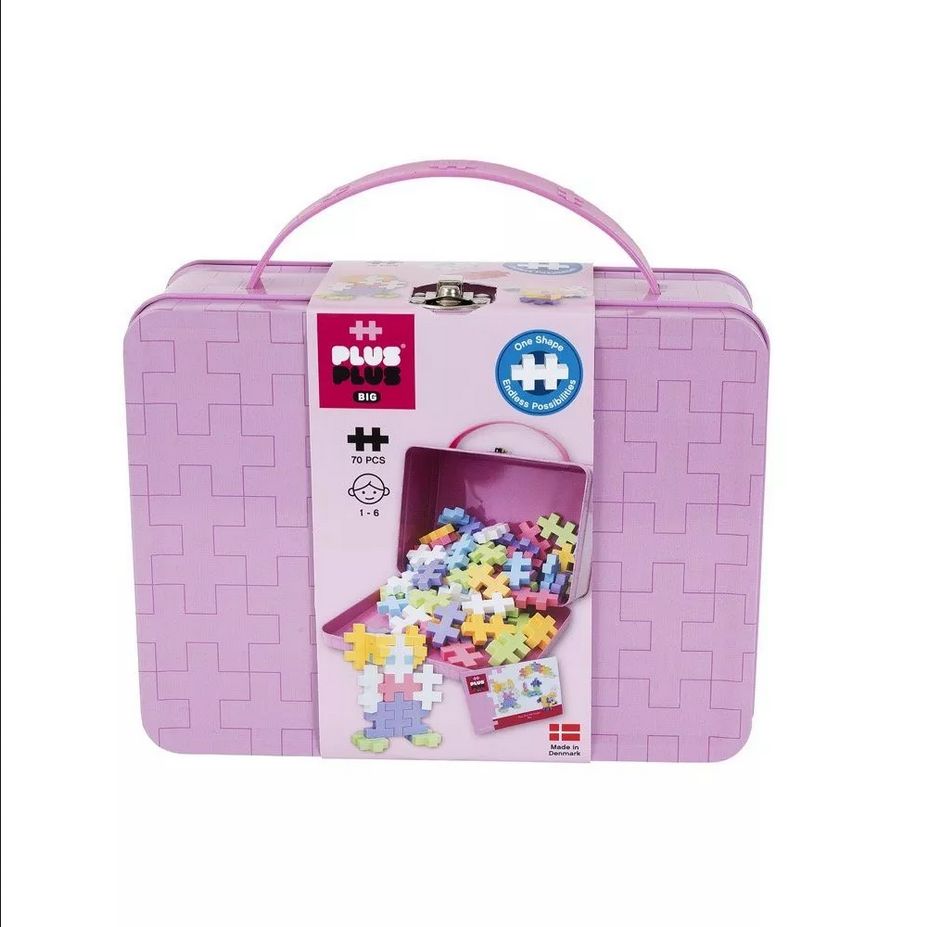 Plus Plus Big - Valisette 70 pièces Pastel