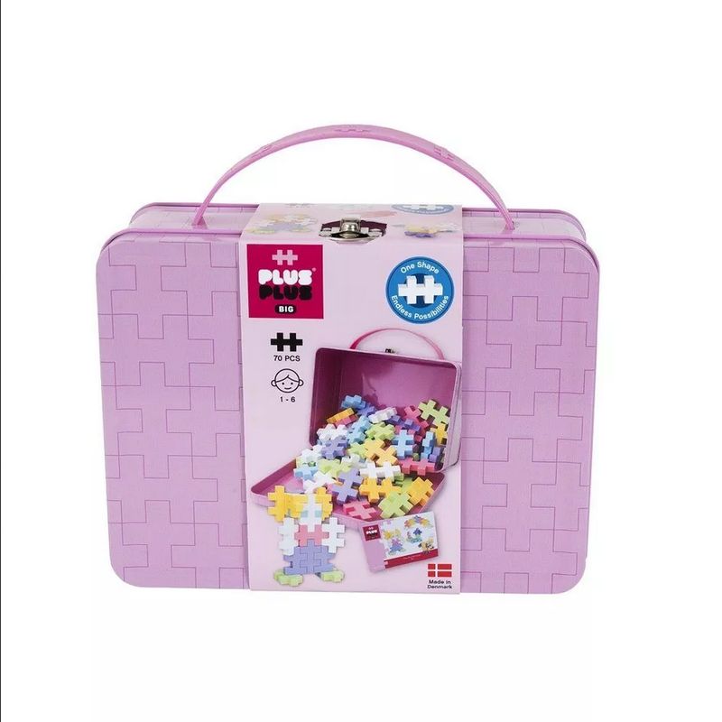 Plus Plus Big - Valisette 70 pièces Pastel