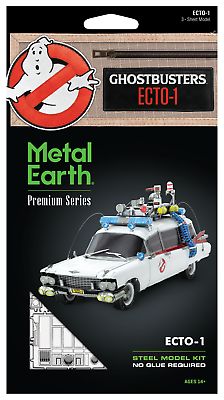 Metal Earth Iconx -Ecto-1 Ghostbusters, 3 feu.