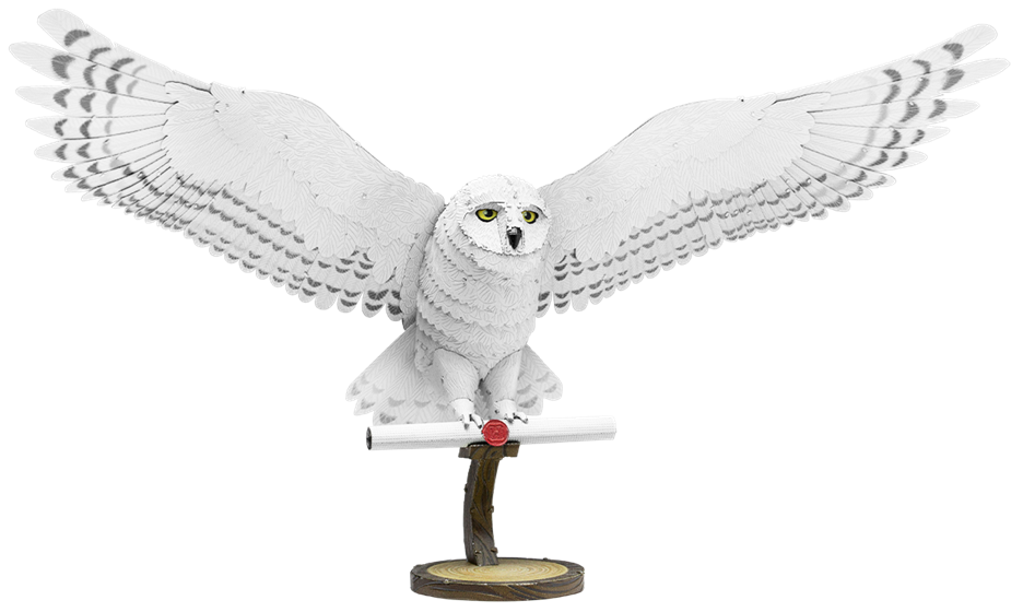 Metal Earth Hedwig le harfang des neiges