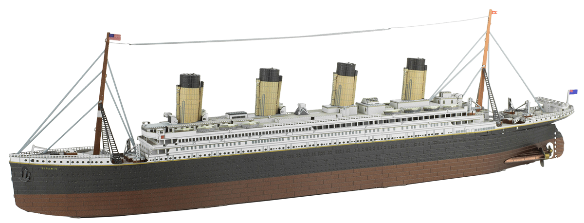Metal Earth Premium Series, RMS Titanic, 3 feuilles