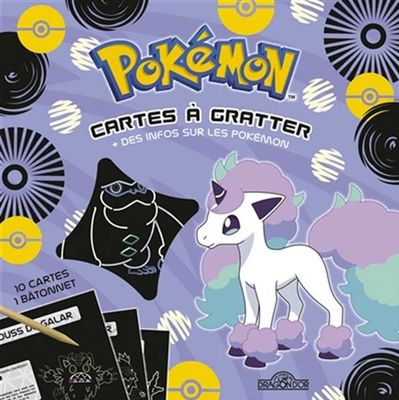Pokémon - Cartes à Gratter + Infos sur les pokémon