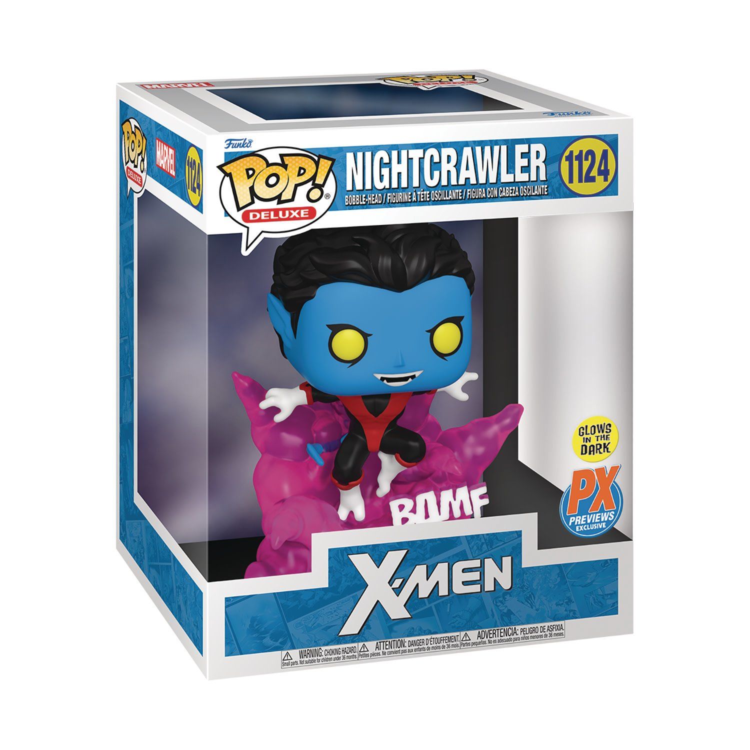 *****Pop! X-Men 1124 - Nightcrawler Deluxe Previews Exclusive