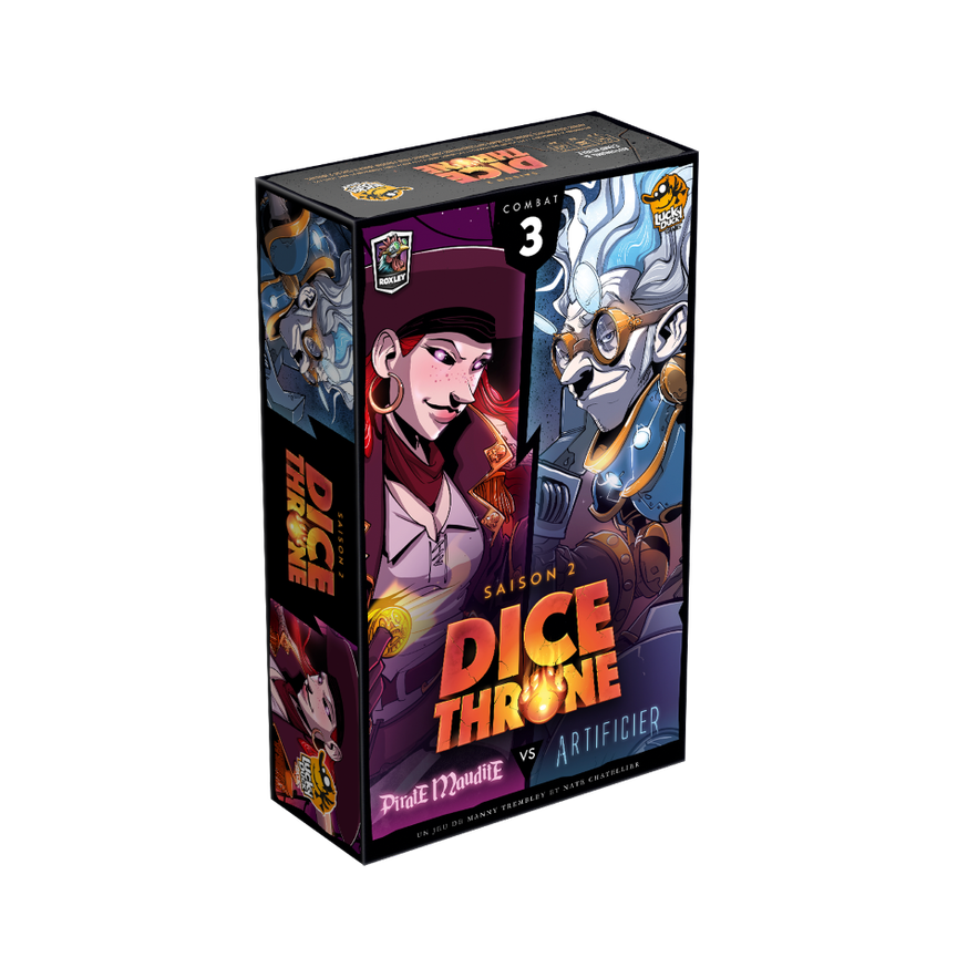 Dice Throne Saison 2 - Combat 3 : Pirate Maudite VS Artificier