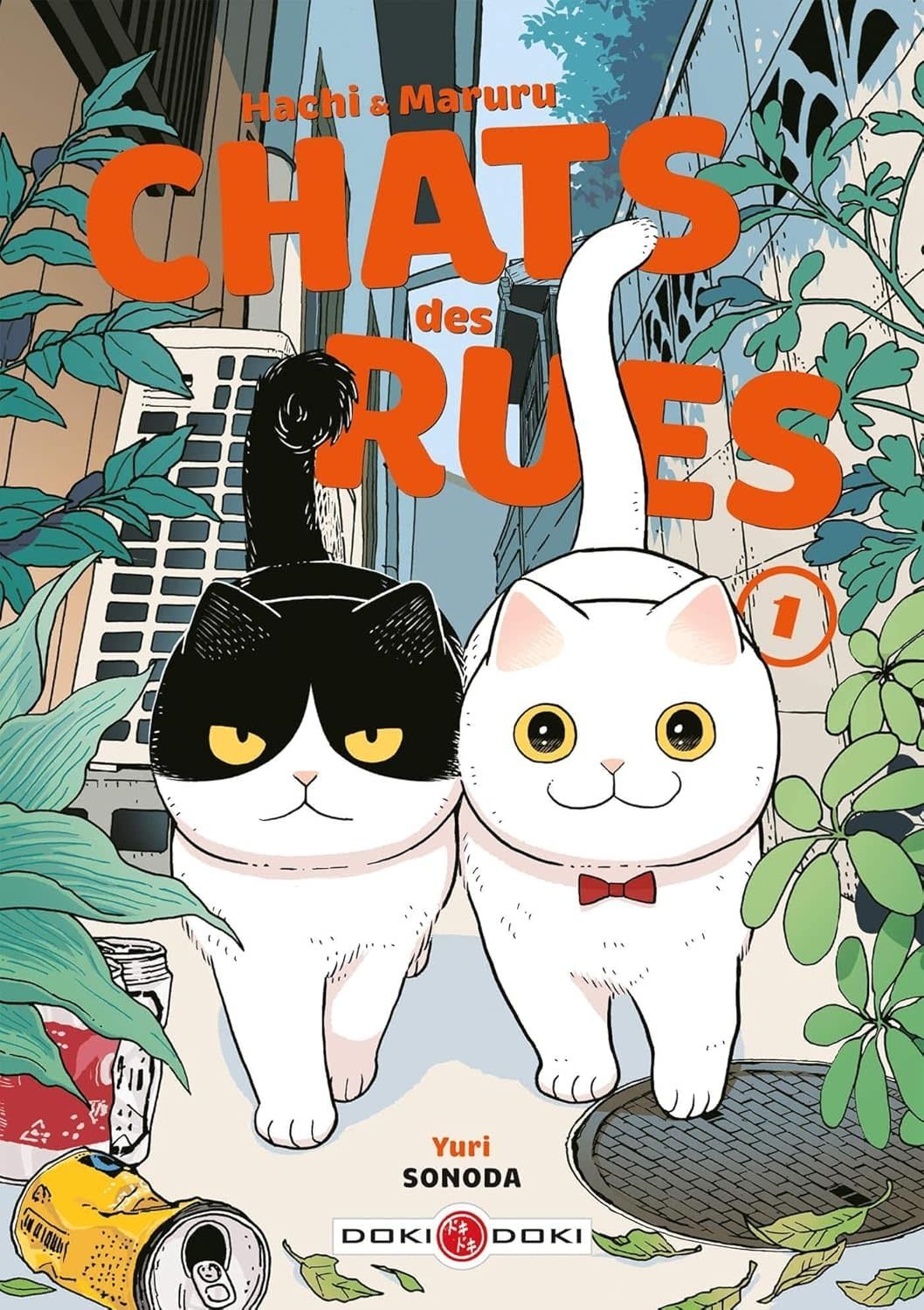 Manga - Hachi et Maruru Chats des rues Tome 01