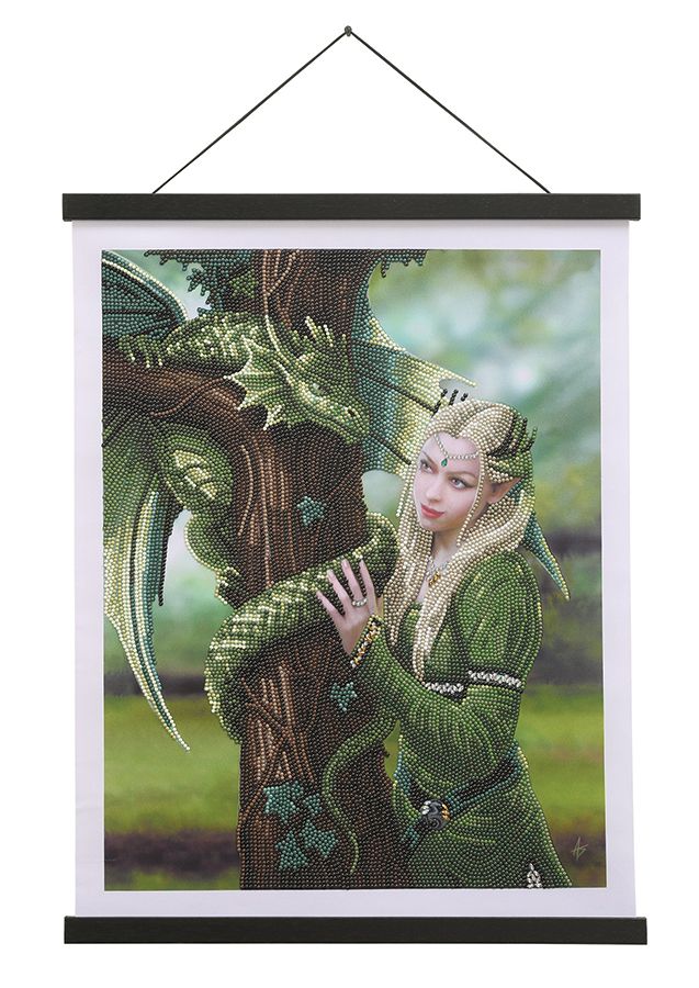 Crystal Art Kit Poster à diamanter 35 x 45 cm Kindred Spirits