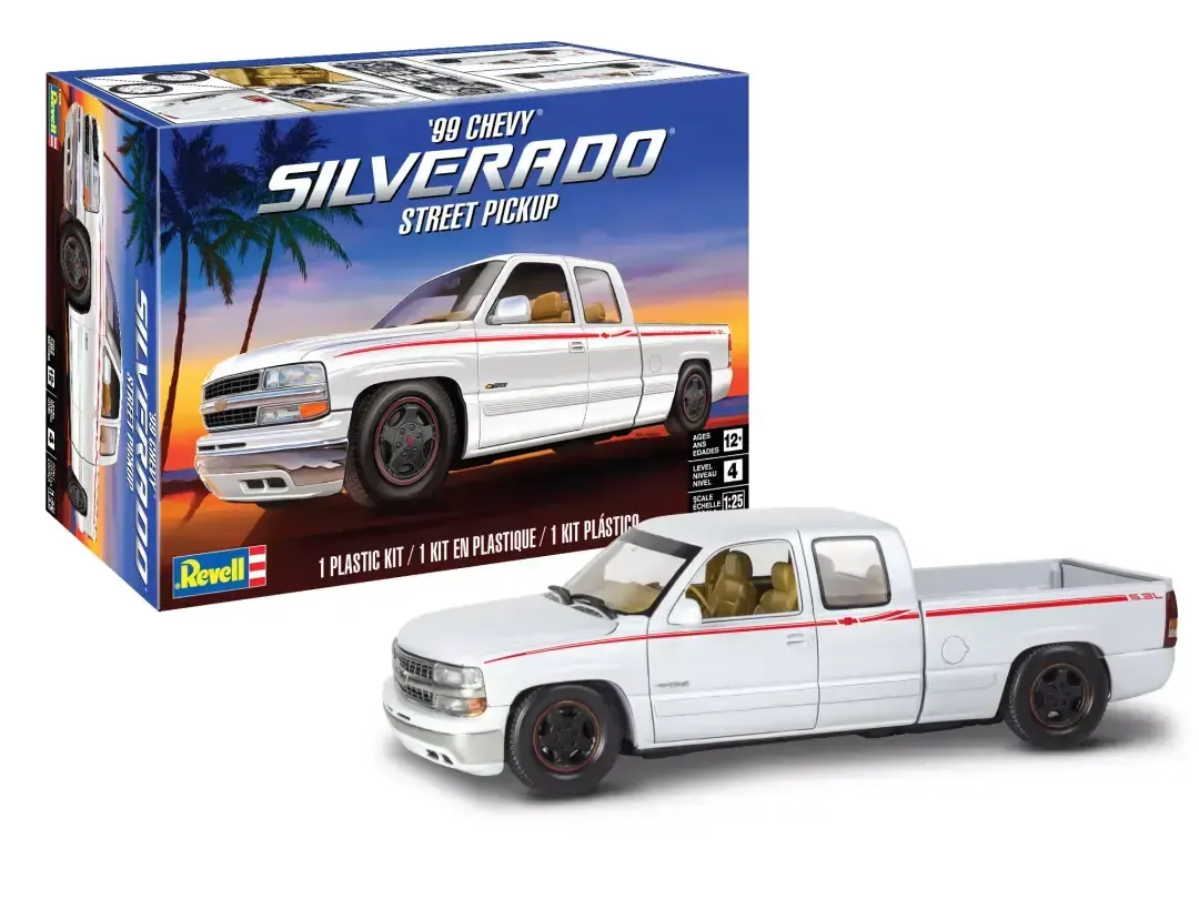 Revell - 1999 Chevy Silverado Street Pickup 1/25
